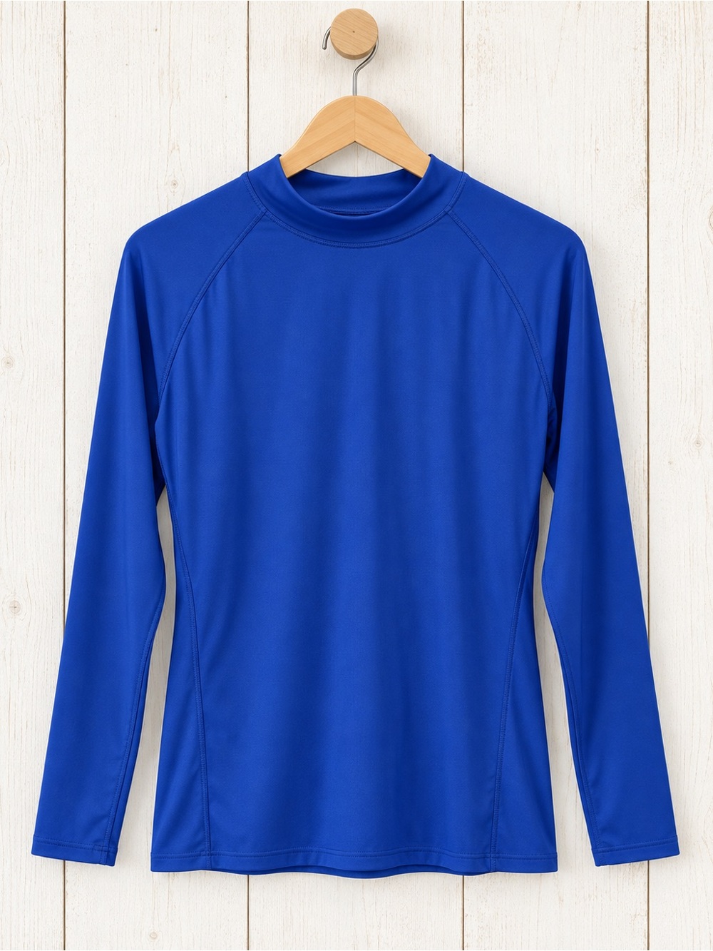 Women’s Long-Sleeve Performance Top in Royal Blue